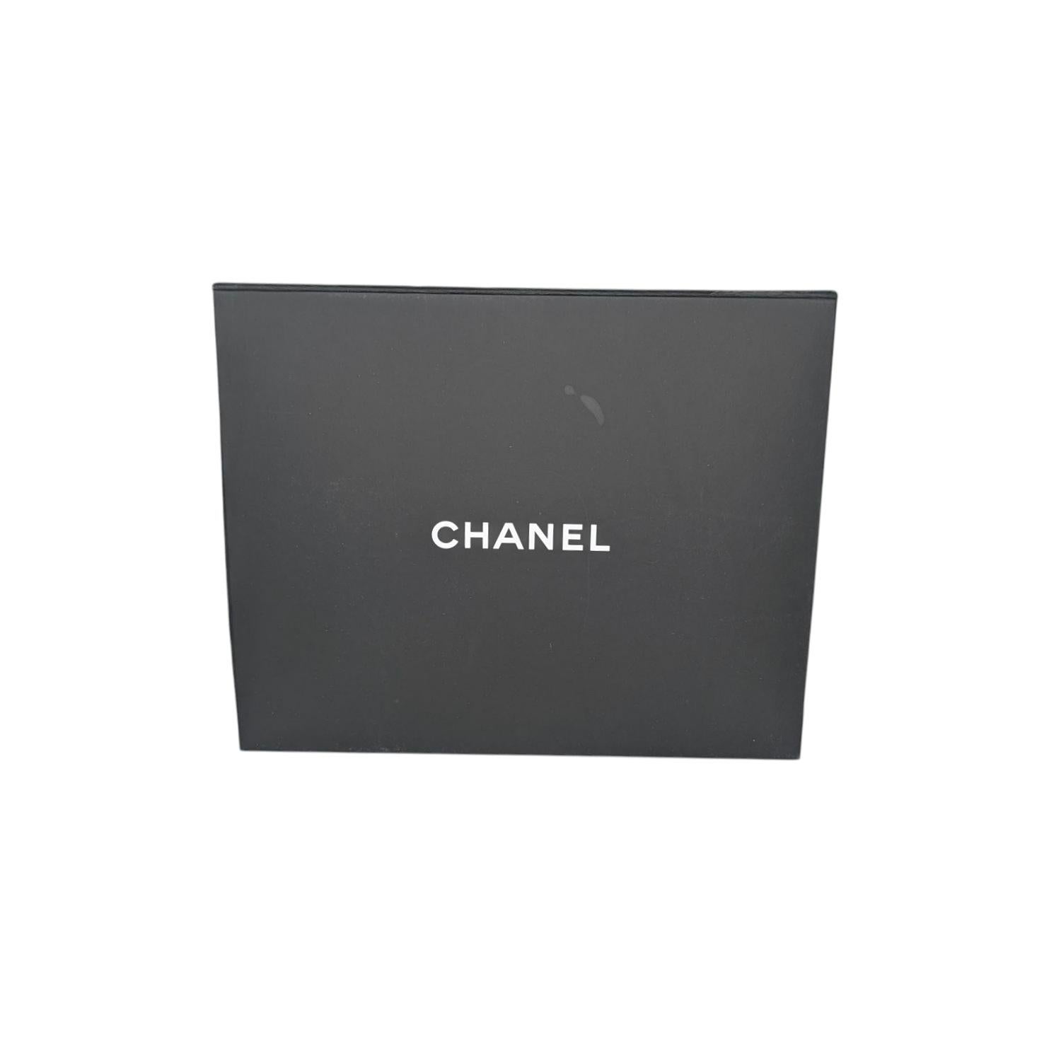 Chanel 20C Tiffany Blue Caviar Quilted Classic Flap Double Medium 8