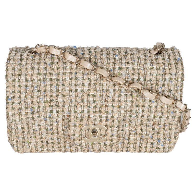 Chanel Tweed Handbag - 198 For Sale on 1stDibs