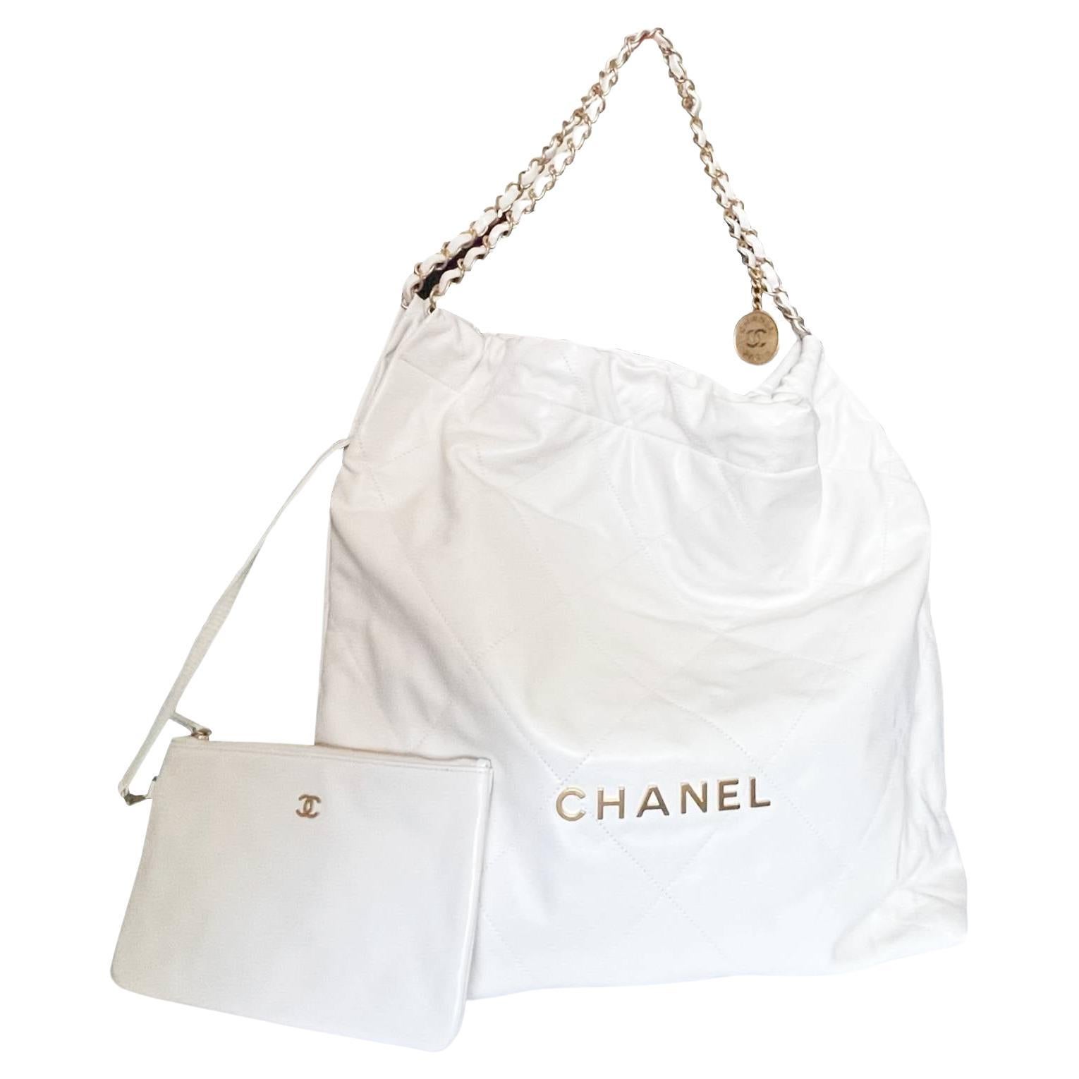 Chanel Brand New Classic Rare 10 Medium Lavender Blue Ombre