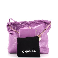 22 Kette Hobo aus gestepptem Kalbsleder Medium