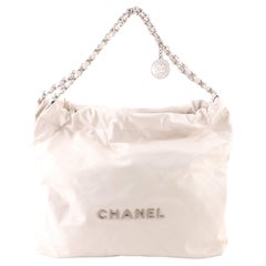 Chanel 22 Chain Hobo Quilted Calfskin Medium