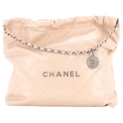 Chanel 22 Chain Hobo Quilted Calfskin Medium