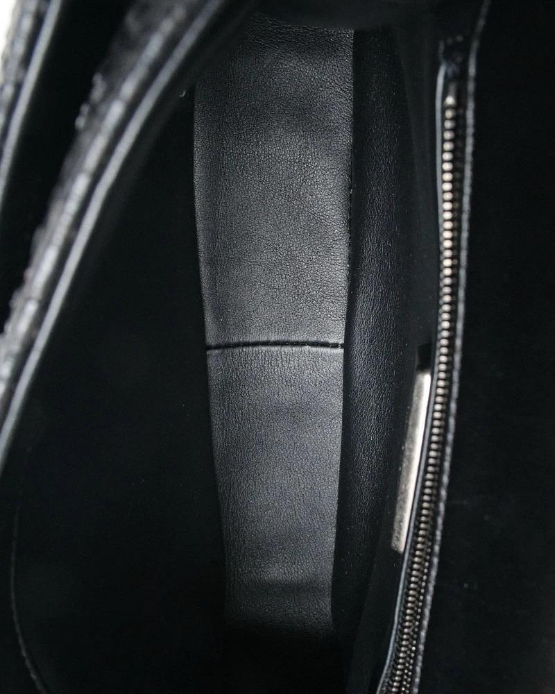 Chanel 22 Timeless Double Chain Black For Sale 12