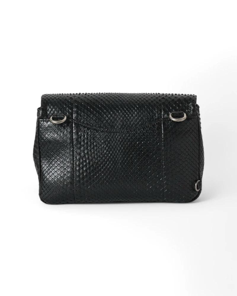 Women's Chanel 22 Timeless Double Chain Black For Sale