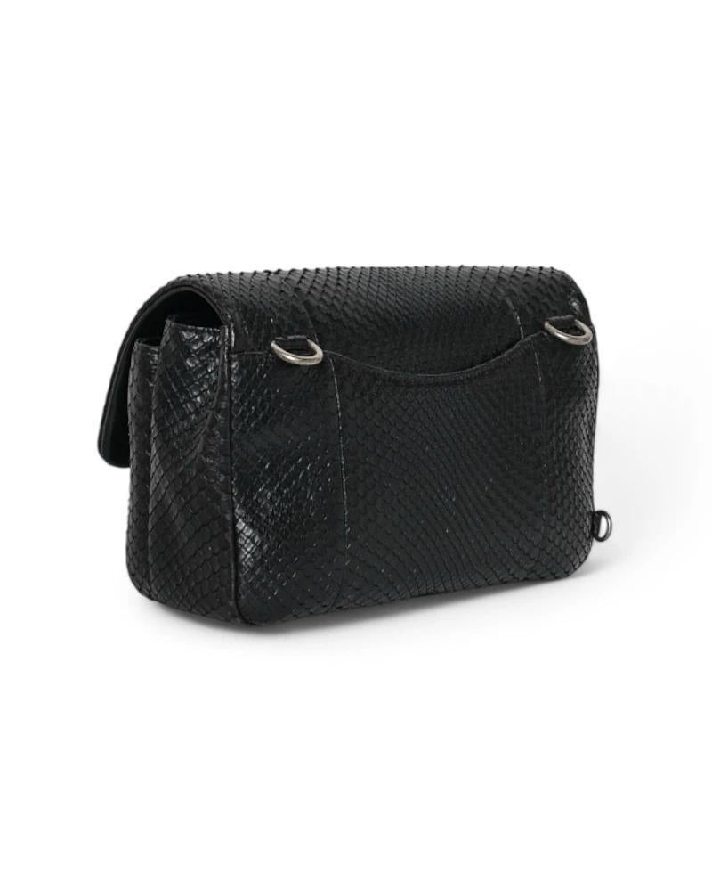 Chanel 22 Timeless Double Chain Black For Sale 1
