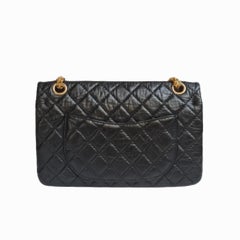 Chanel 225 Medium Black Reissue GHW Bag