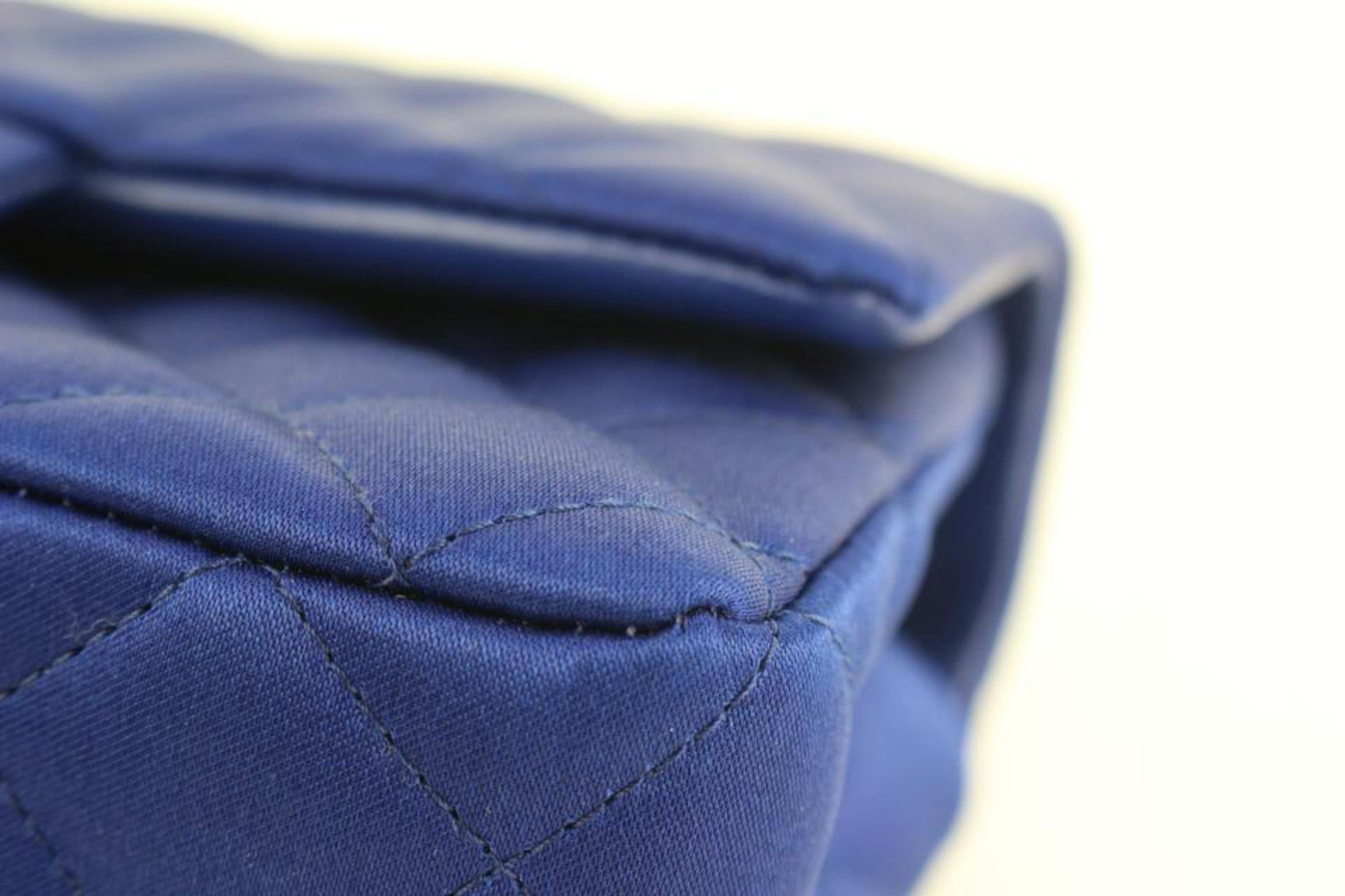 women's blue chanel bag