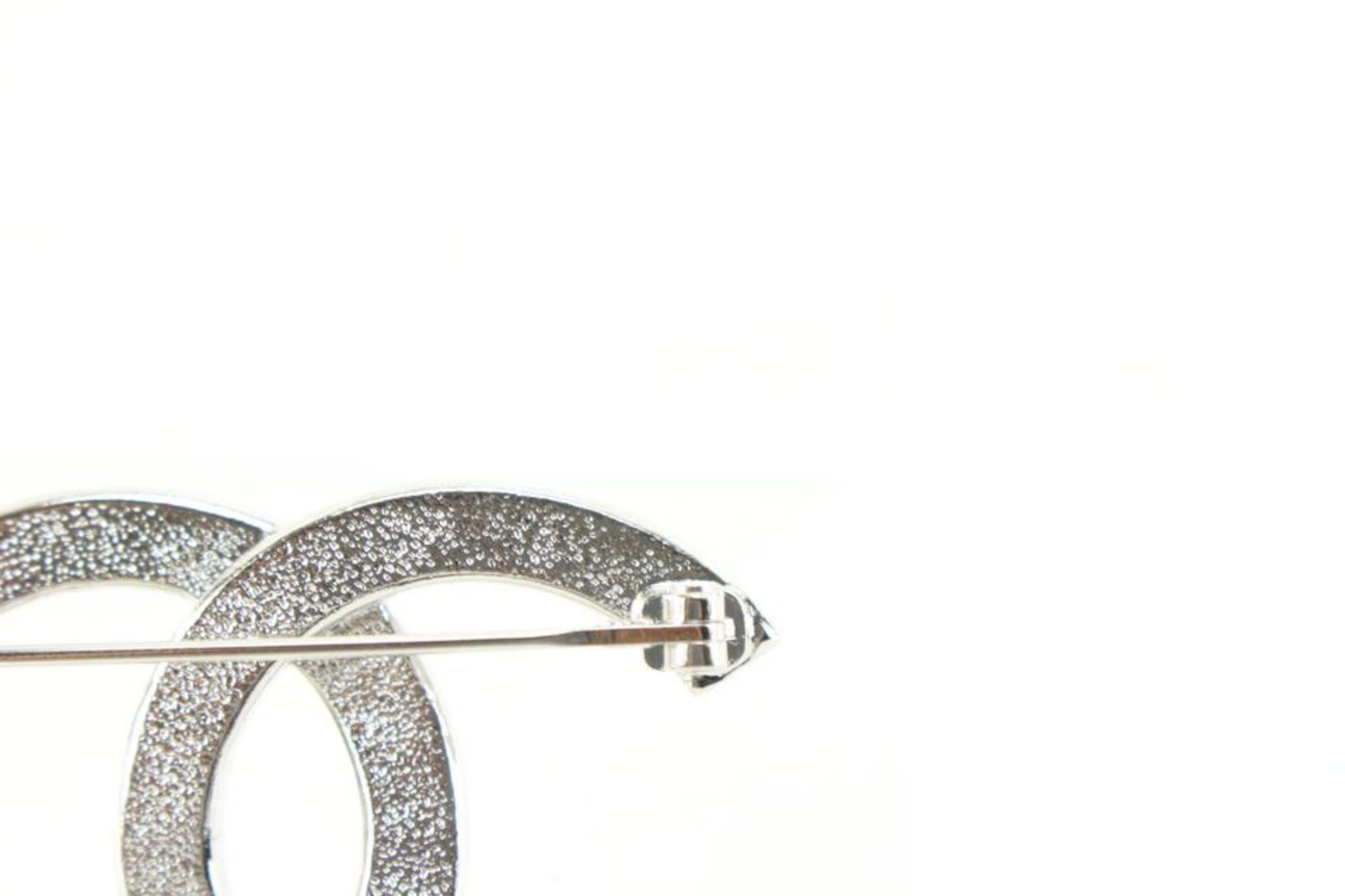 chanel crystal brooch