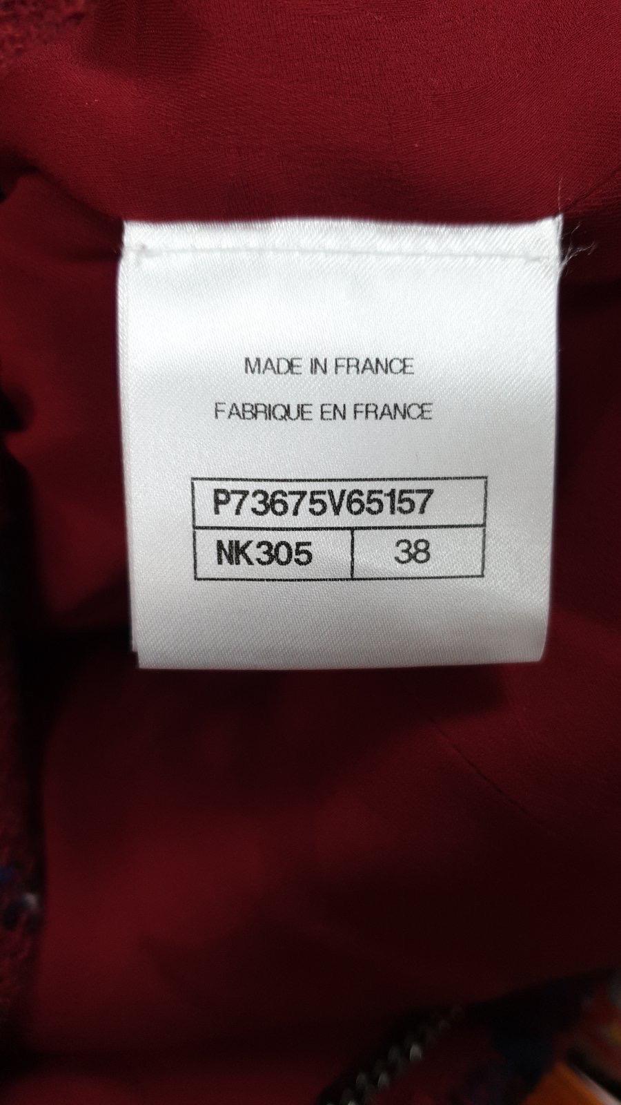 Chanel 22K Runway Tweed Jacket For Sale 2