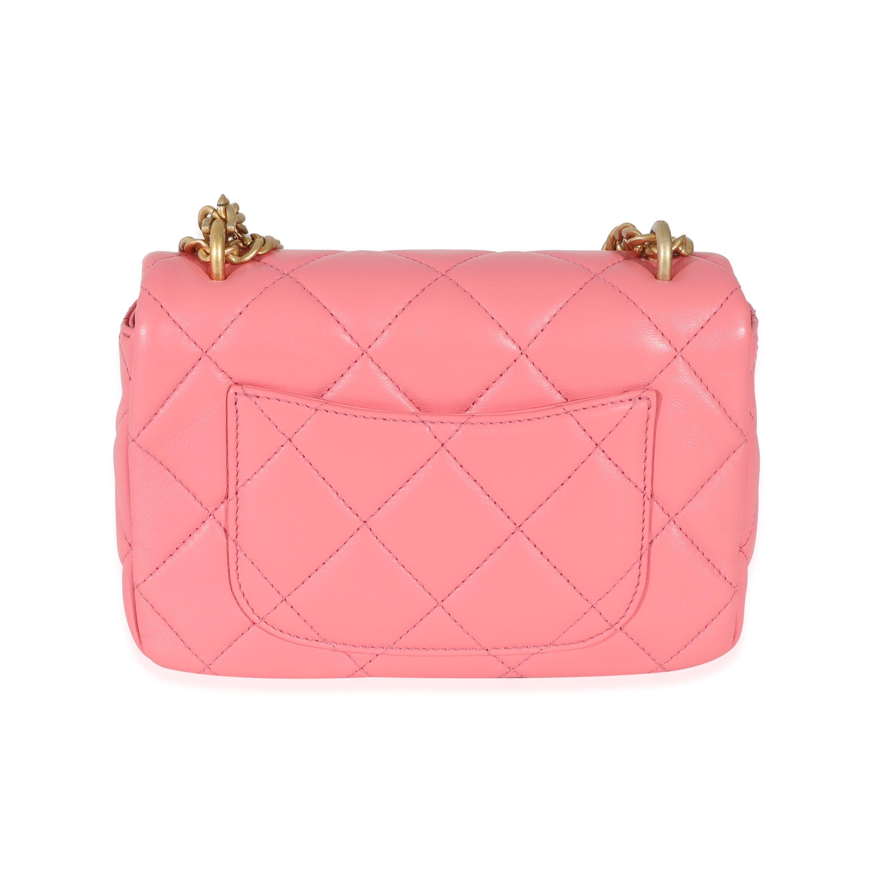 pink chanel mini bag