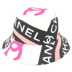 Chanel 22s Black CC Logo Bucket Hat 23cz510s