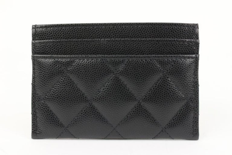Chanel Wallet on Chain 22S Dark Beige Quilted Caviar CC Crystal