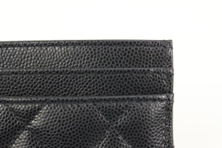 Leather card wallet Chanel Black in Leather - 34516376