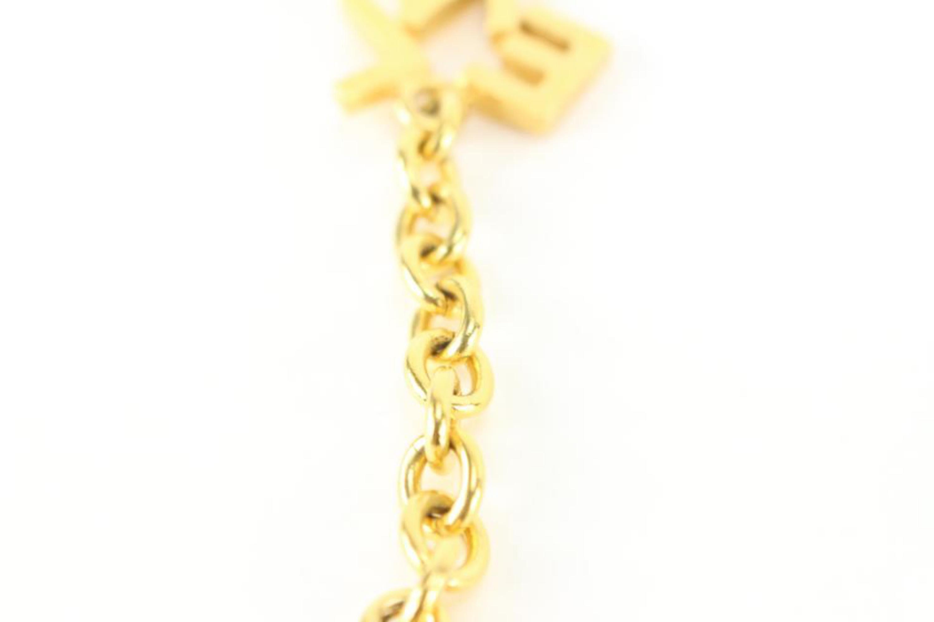 Chanel 24K Gold Plated CC Logo All Over Chain Necklace 79ck817s 3
