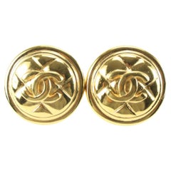 Chanel Earrings - 538 For Sale at 1stDibs  vintage chanel earrings, chanel  earring vintage, chanel vintage earrings