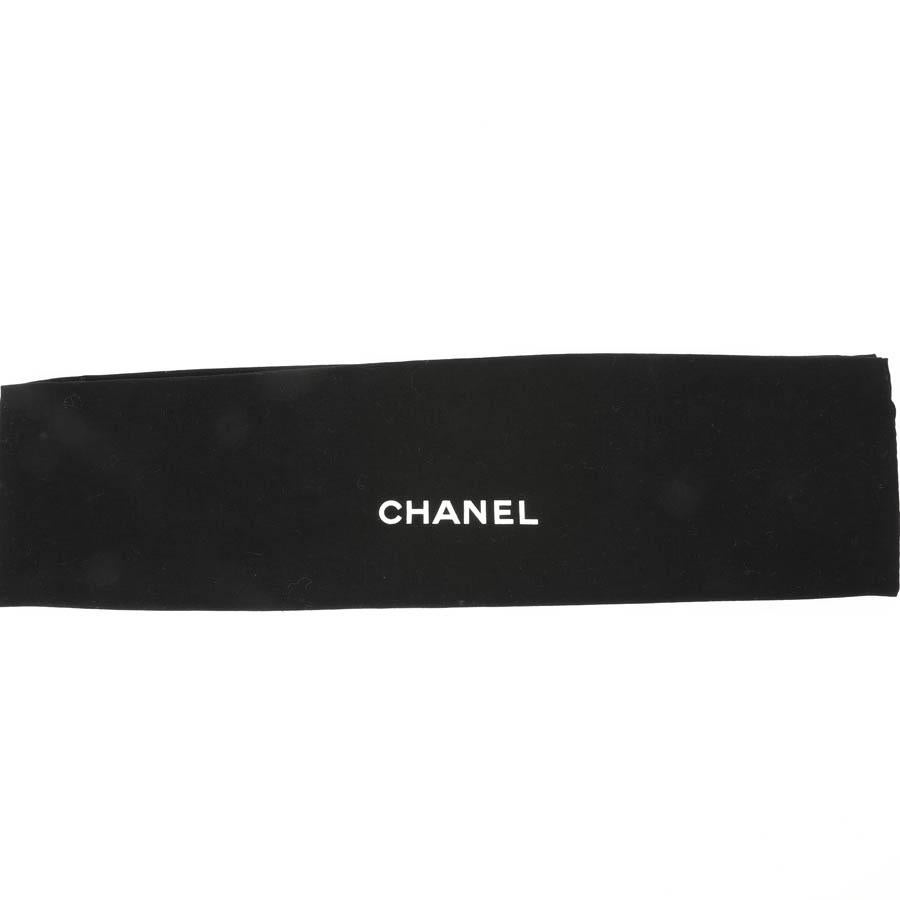 CHANEL 2.55 Aged Black Leather Bag 8