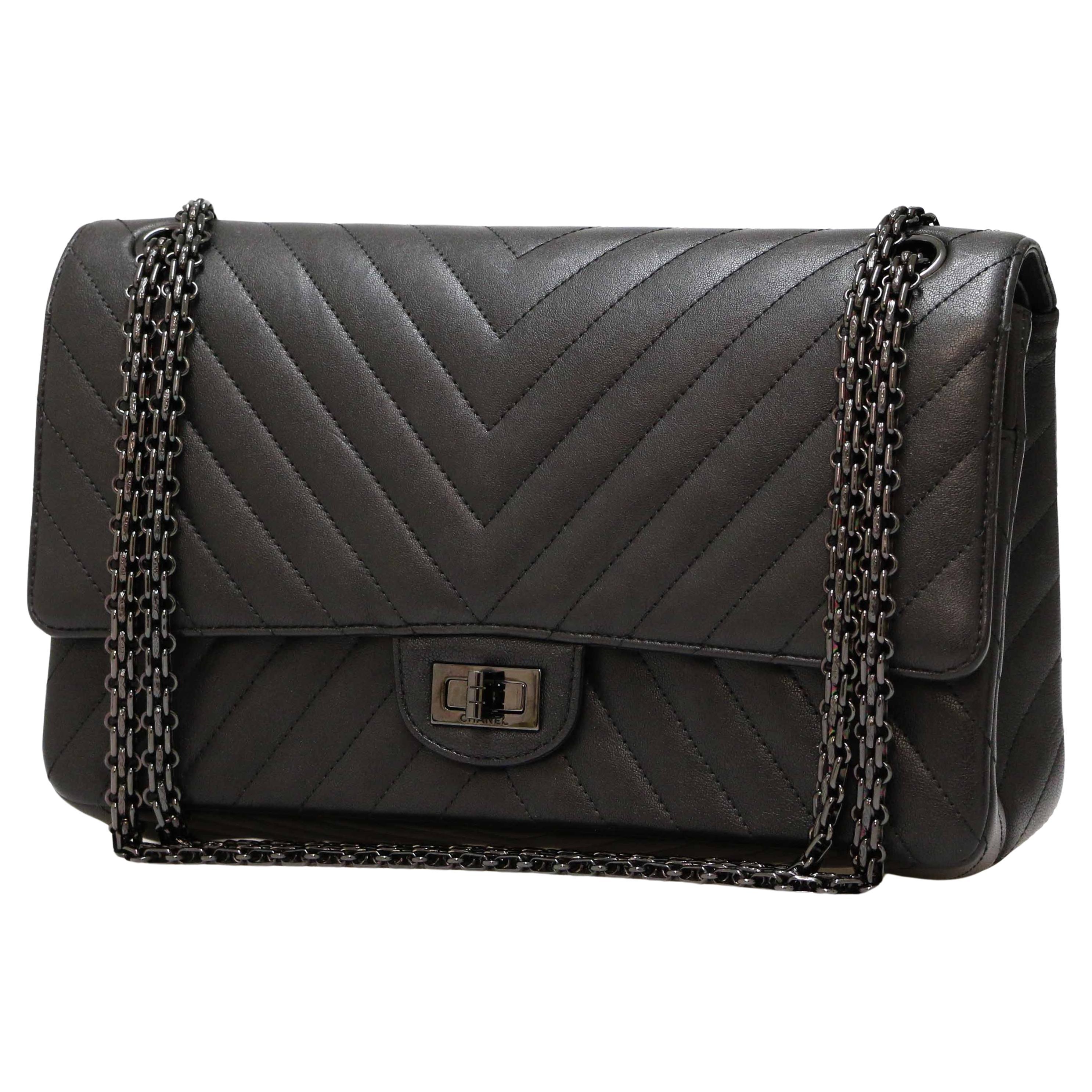 Chanel 255 All Black Bag For Sale