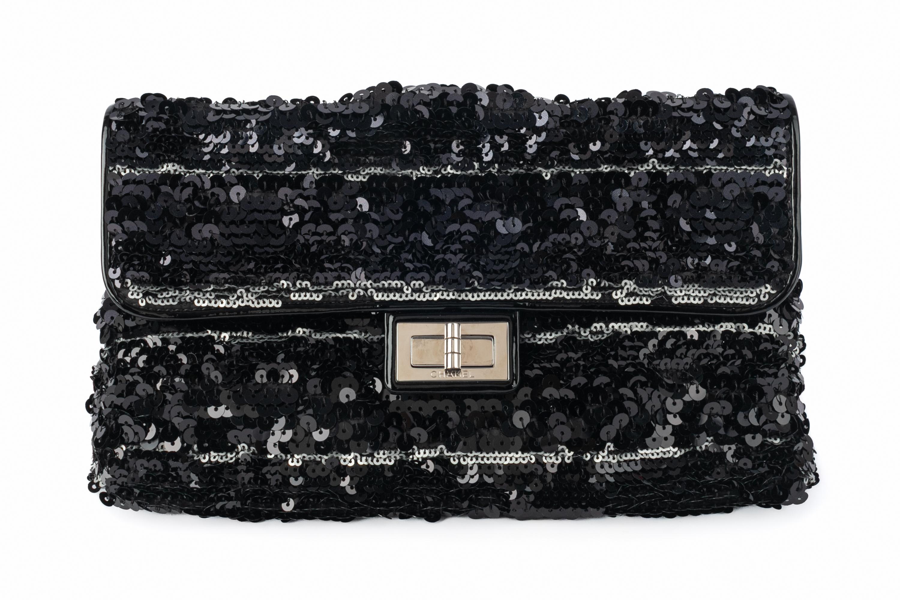 Nero Borsa Chanel 2.55 Collezione 2011 in vendita