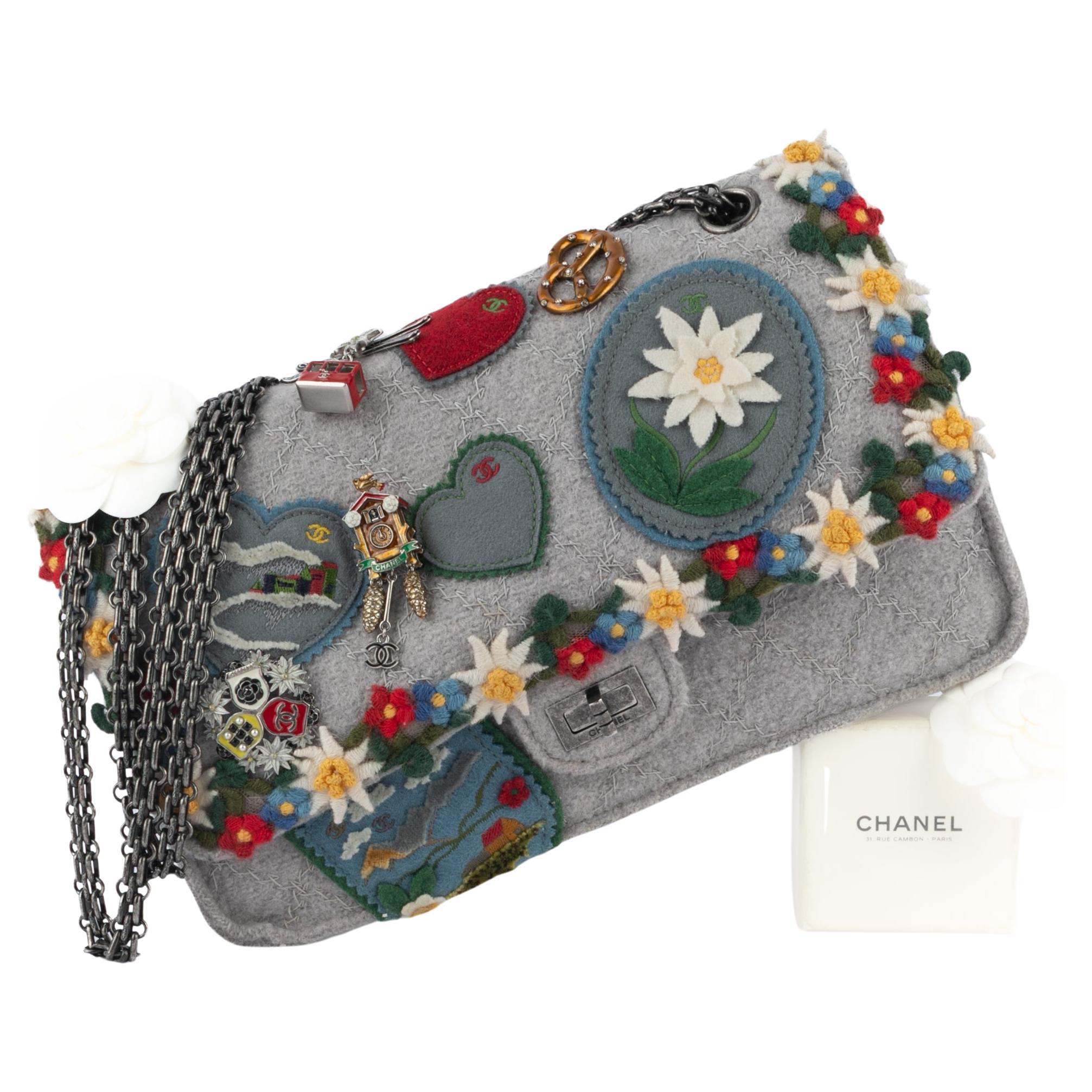 Borsa Chanel 2.55 Parigi-Salisburgo 2015 Edizione Limitata in vendita