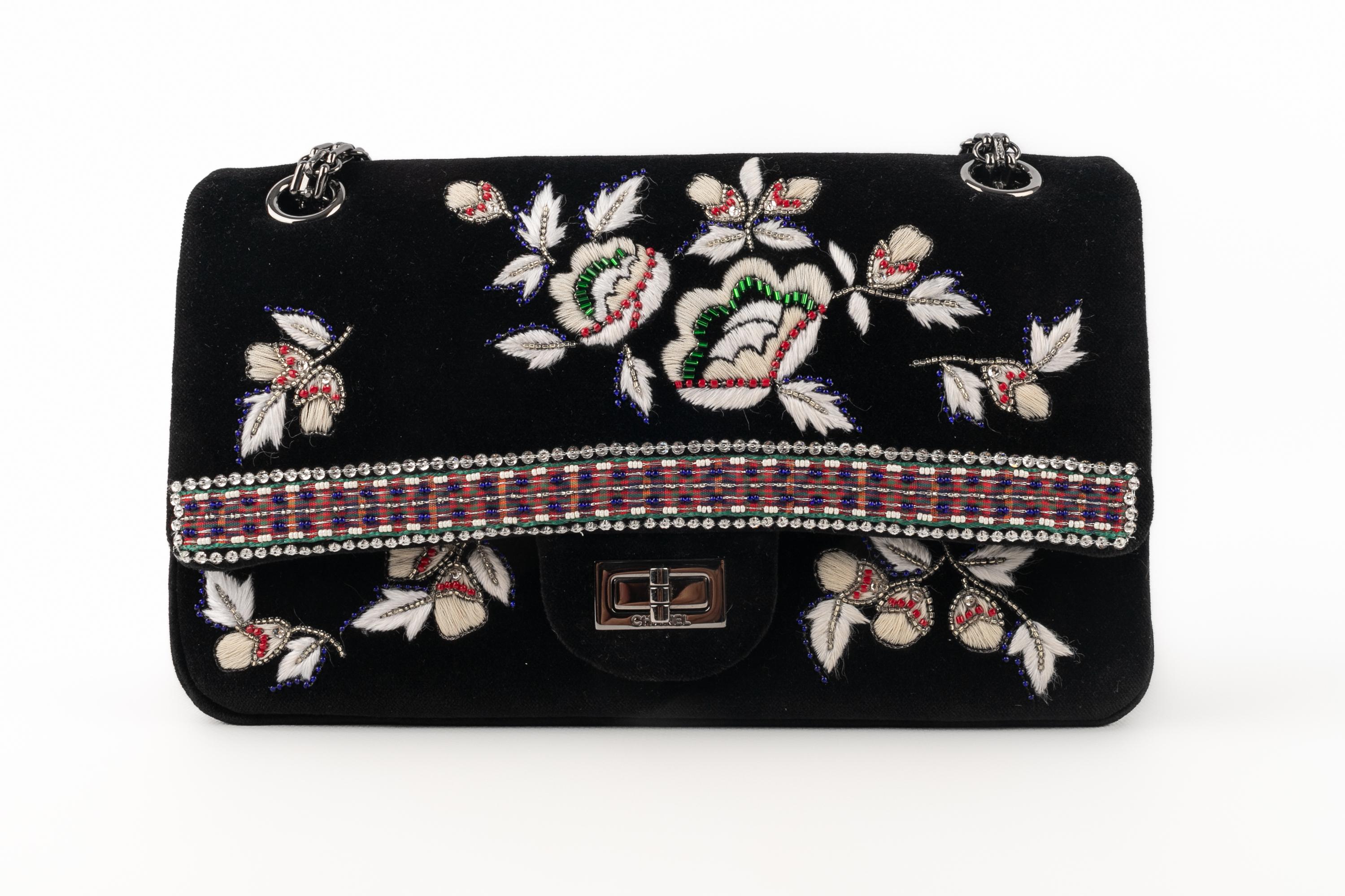 Chanel 2.55 Tasche Pre-Fall 2015 (Schwarz) im Angebot
