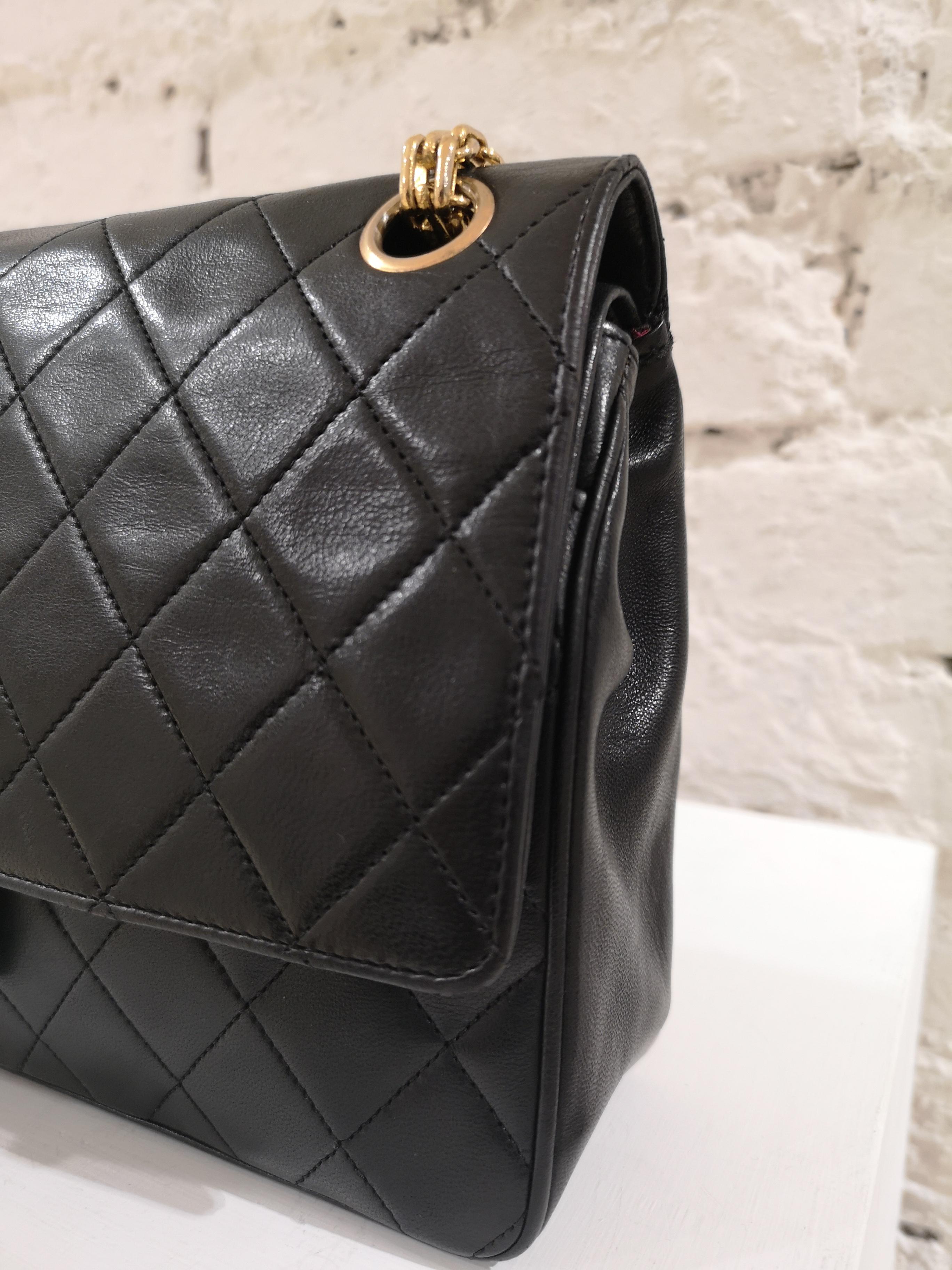 Women's Chanel 2.55 Black Leather Shoulder Bag