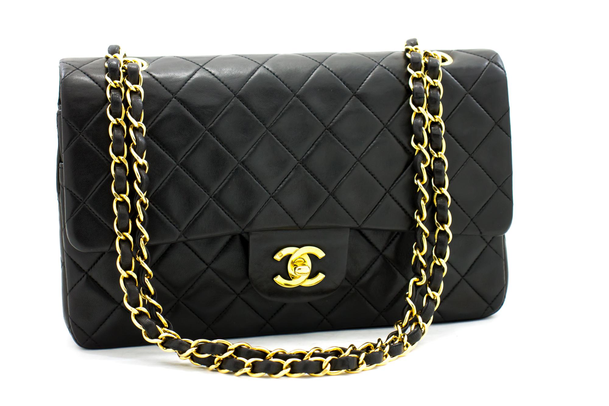 An authentic CHANEL 2.55 Classic Double Flap 10