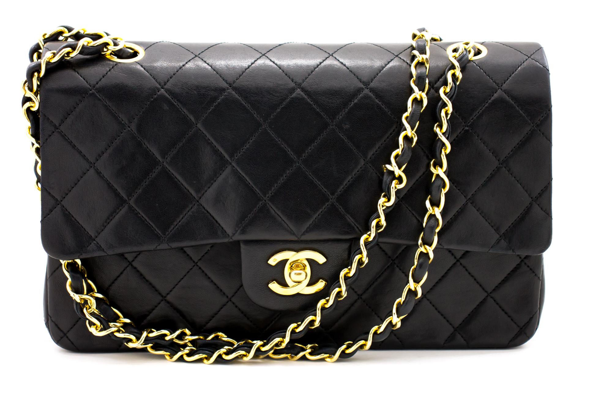 An authentic CHANEL 2.55 Classic Double Flap 10