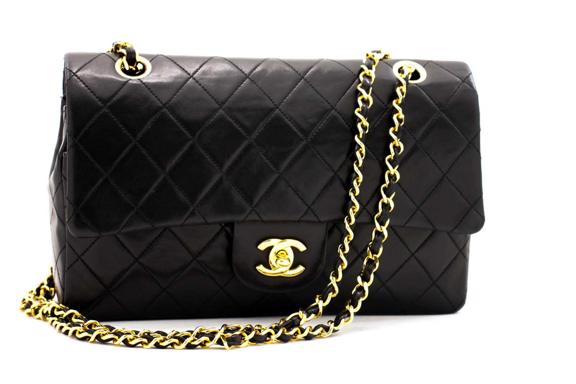 An authentic CHANEL 2.55 Classic Double Flap 10