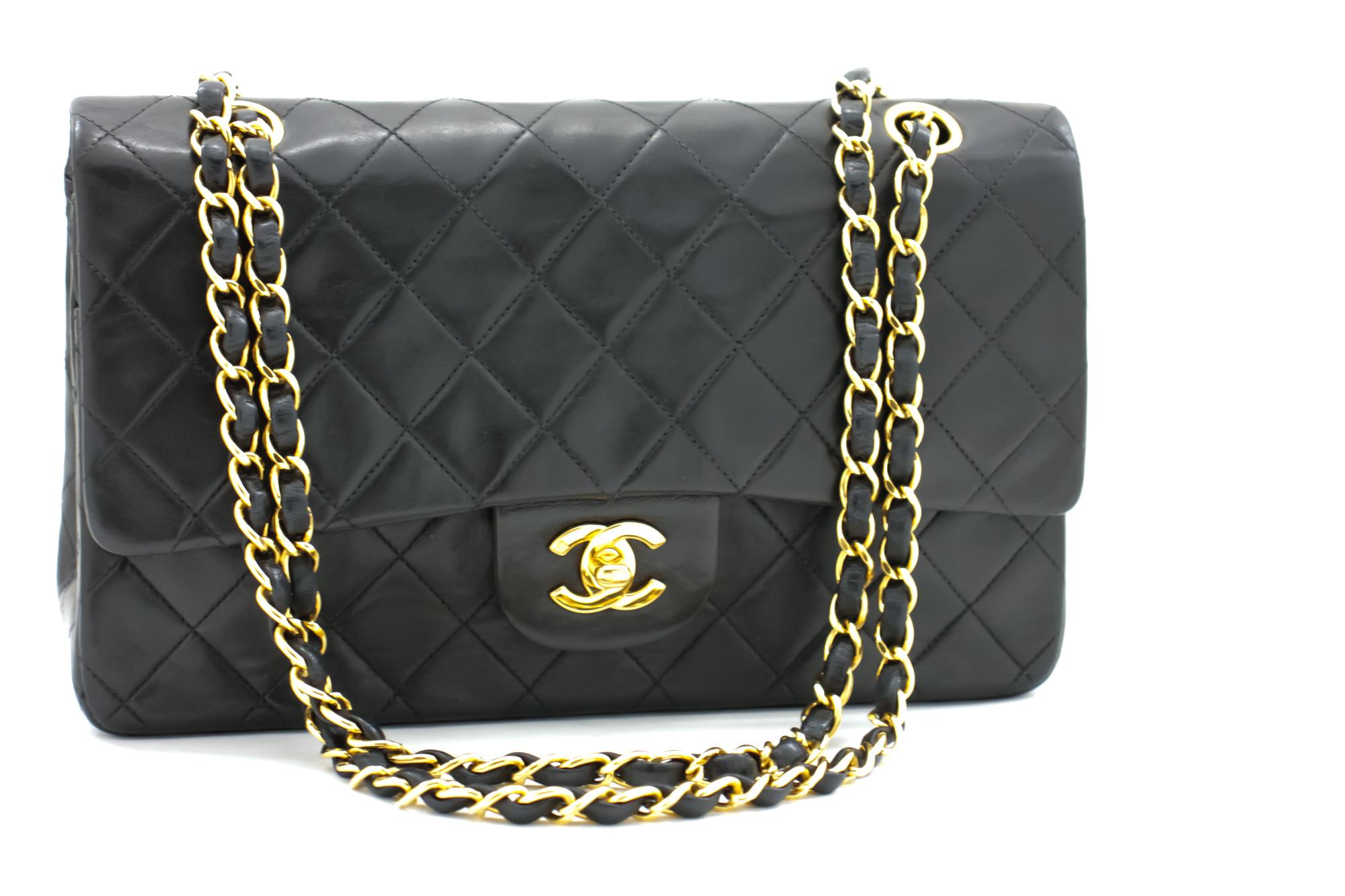 An authentic CHANEL 2.55 Classic Double Flap 10