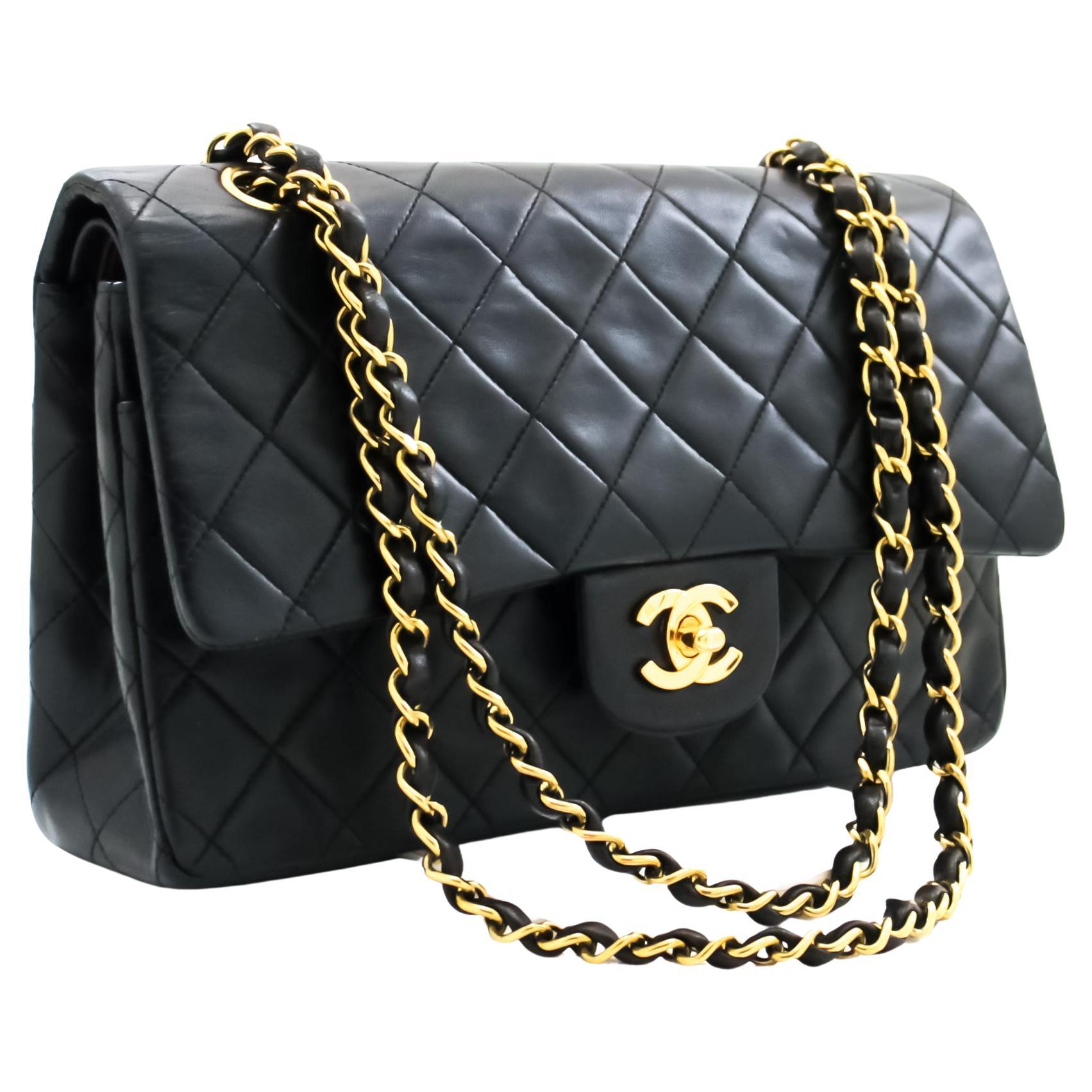 CHANEL Hot Pink Wallet On Chain WOC Double Zip Chain Shoulder Bag at