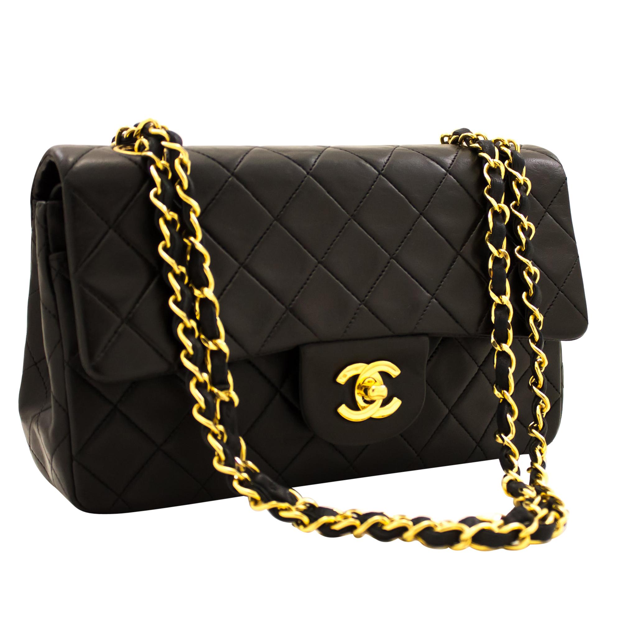 double chain purse