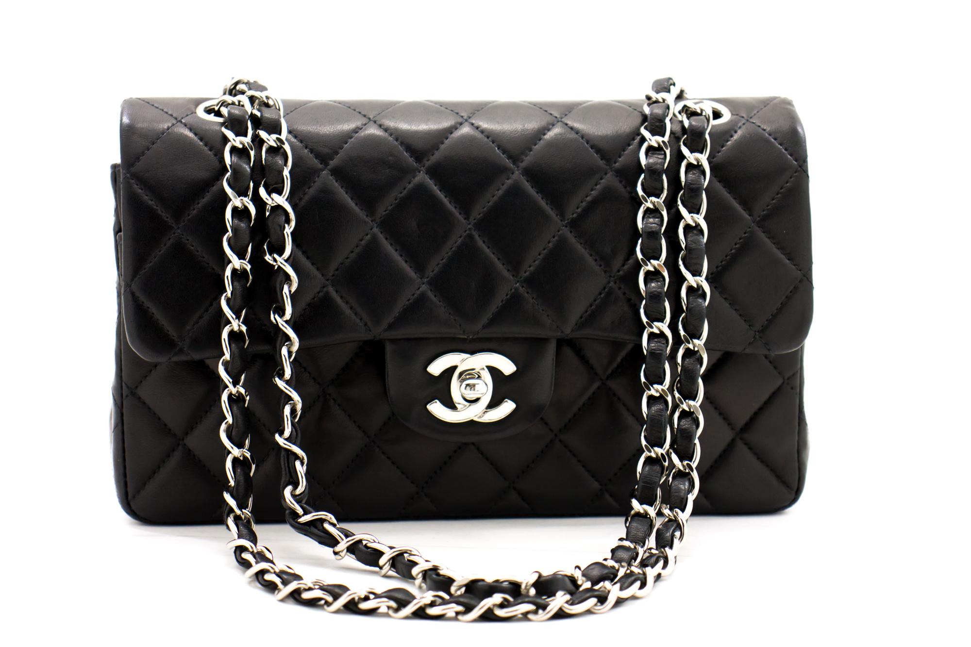 An authentic CHANEL 2.55 Classic Double Flap 9