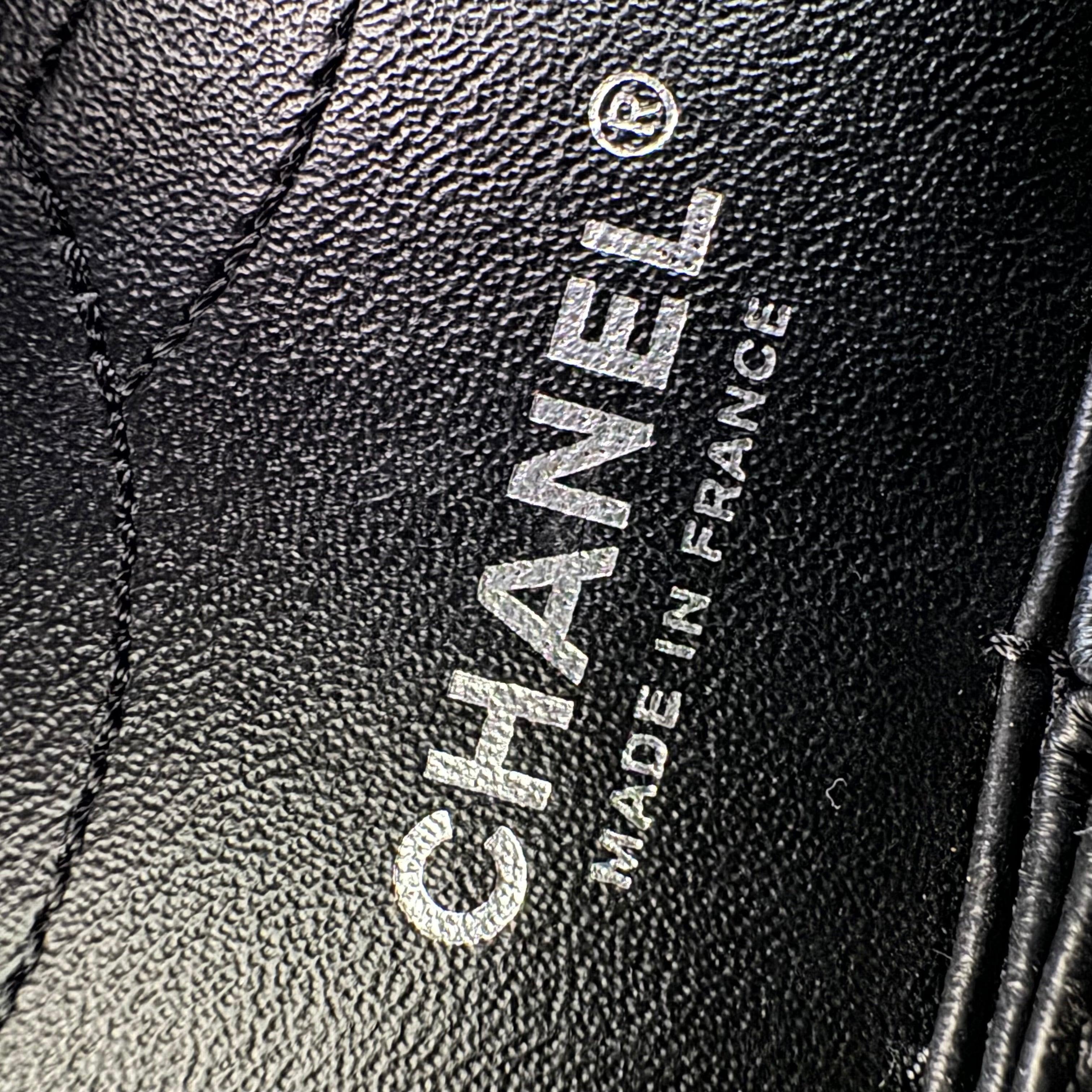 Chanel 2.55 Double Flap Medium Suede Leather Navy Silver HW, 2016 For Sale 14