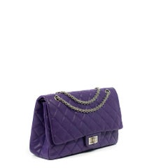 CHANEL, 2,55 in lila Leder