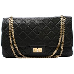 Chanel 2.55 Jumbo Reissue double-flap quilted leather bag