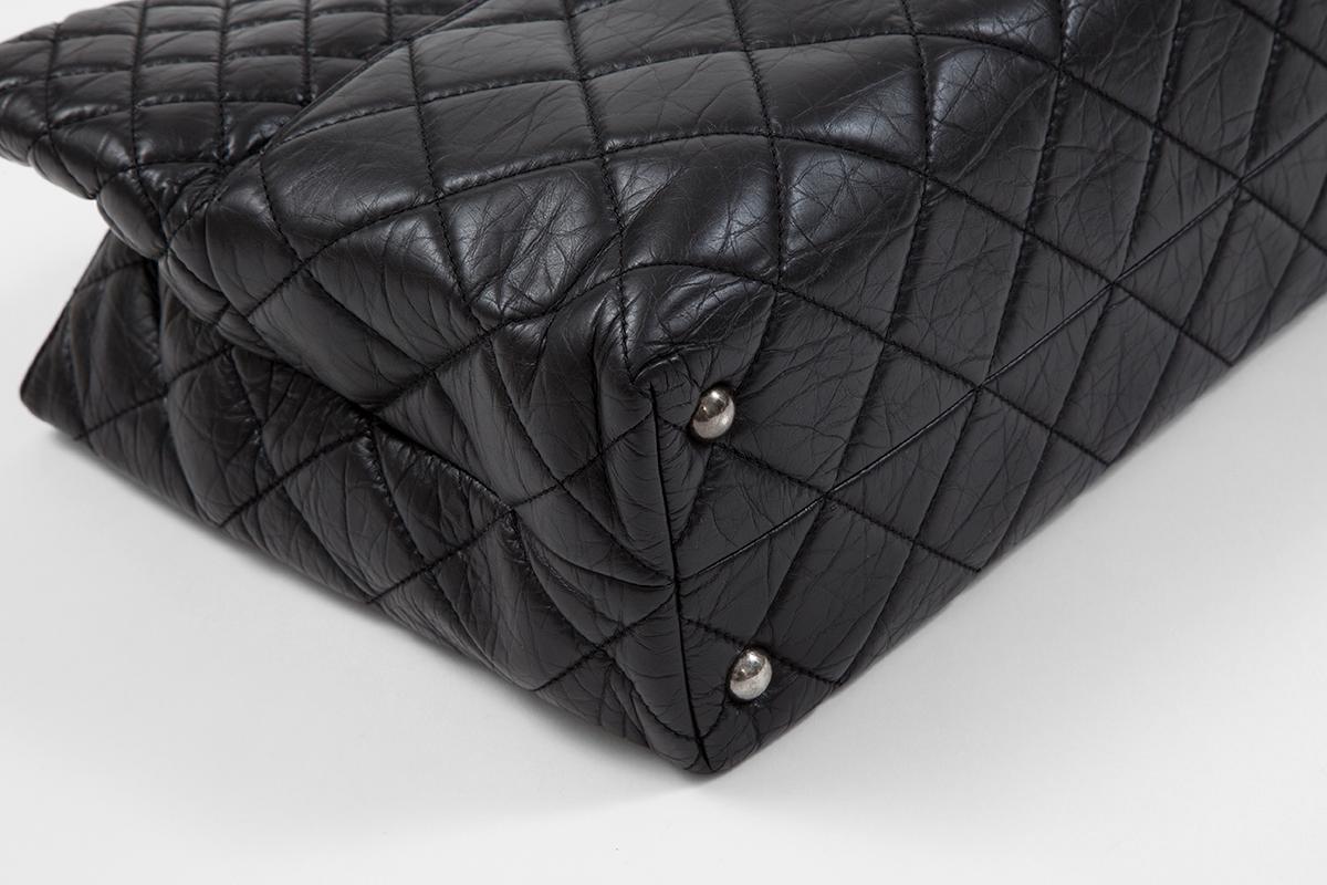 Women's or Men's Chanel 2.55 Quilted Leather Grand Shopping Tote Bag