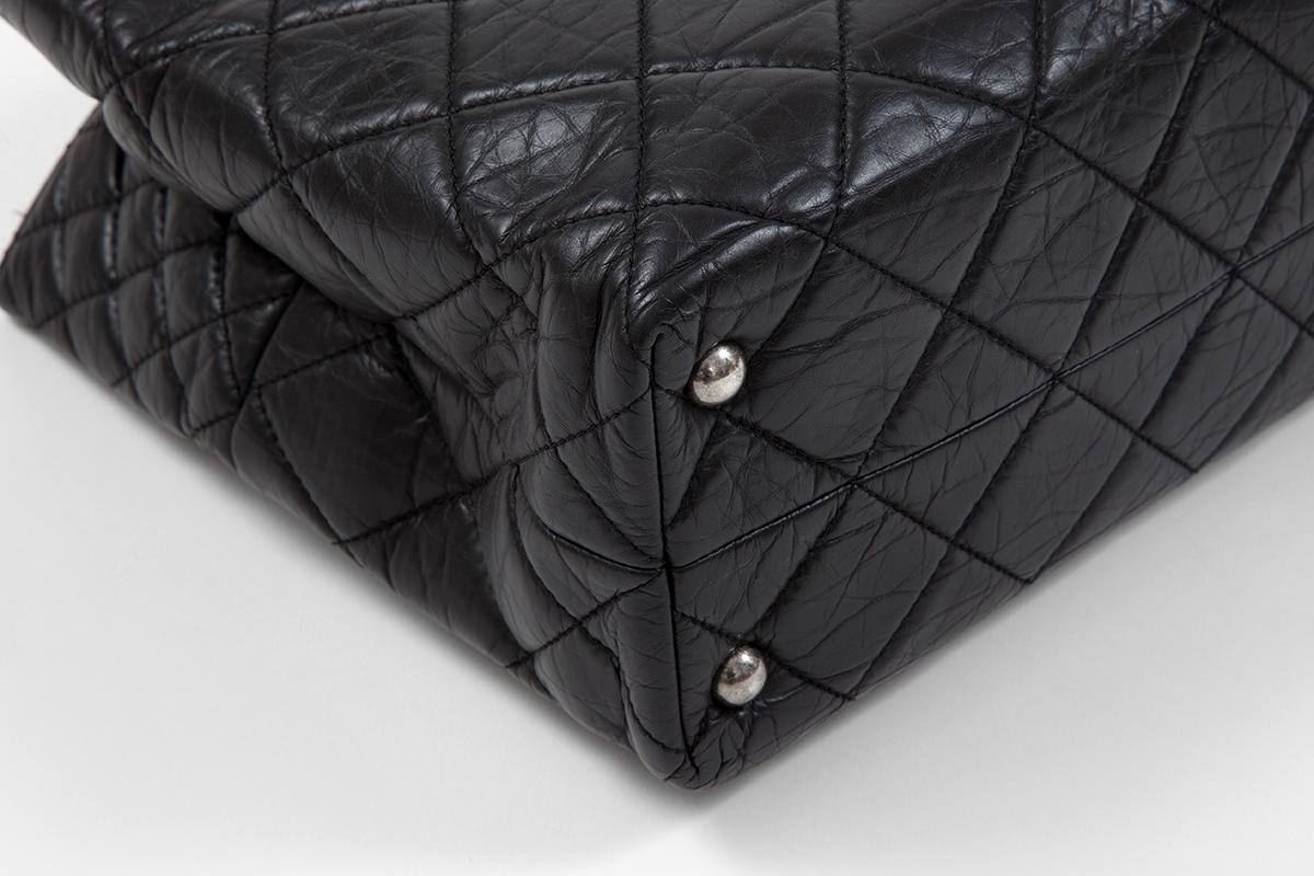 Chanel 2.55 Quilted Leather Grand Shopping Tote Bag 1