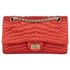 Chanel 2.55 Rote Seidentasche Kollektion, 2008/2009