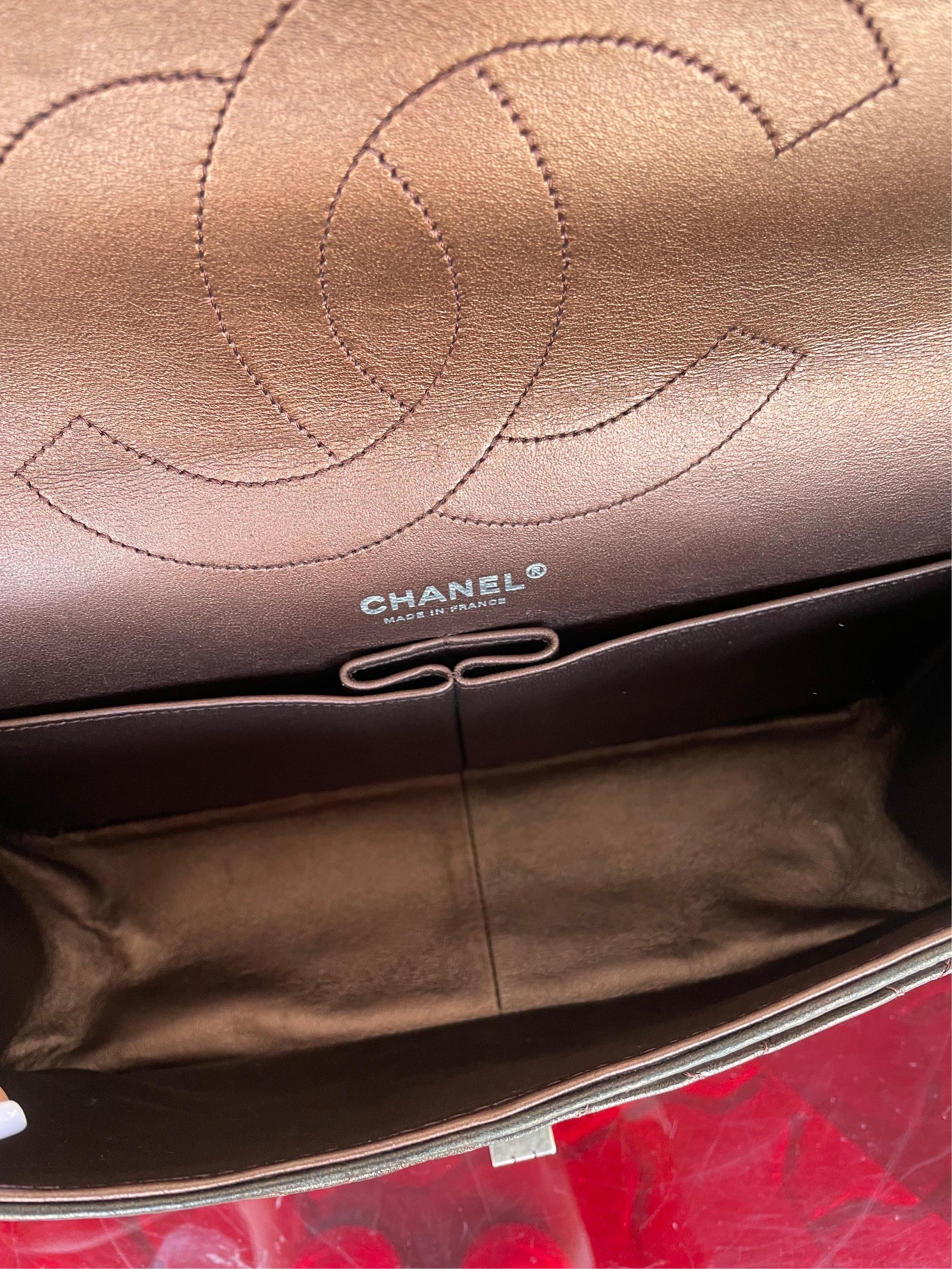 Chanel 2.55 Reissue bronze bag 1