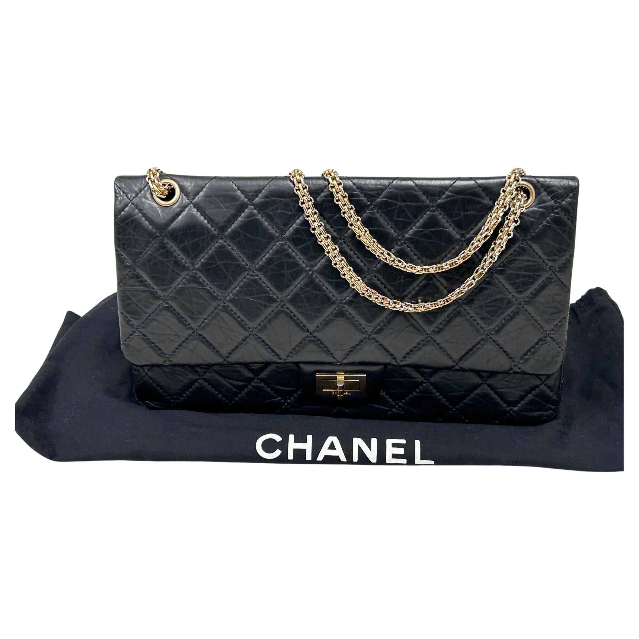 Chanel 255 Reissue Classic Tasche im Zustand „Hervorragend“ im Angebot in Queens Village, NY