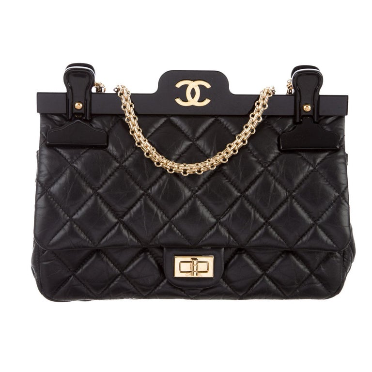 Chanel 2 55 Reissue Classic Flap Rare Hanger Large Limited Editiion For Sale At 1stdibs