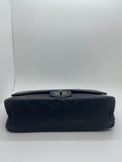 Chanel 2.55 Reissue Dark Gray Calfskin Ruthenium Hardware