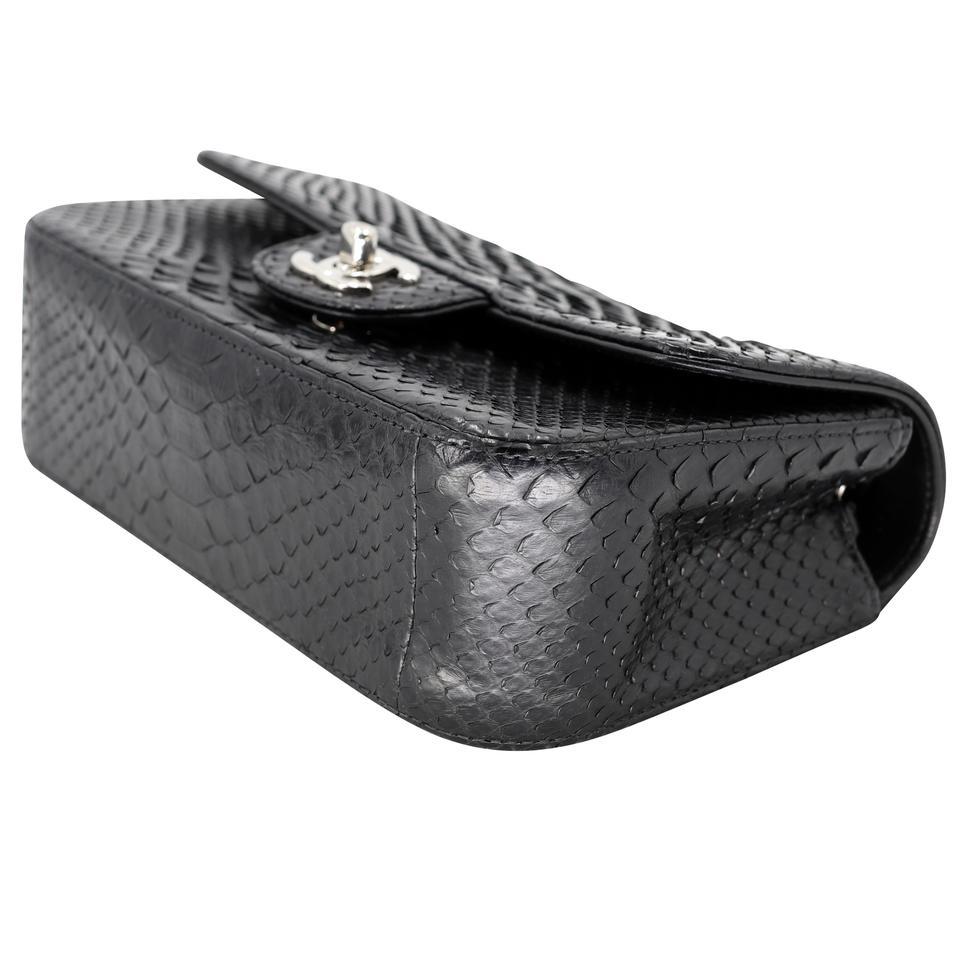 Chanel 2.55 Reissue Grail Mini Python Skin Leather Cross Body Bag CC-B0910P-0001 For Sale 1