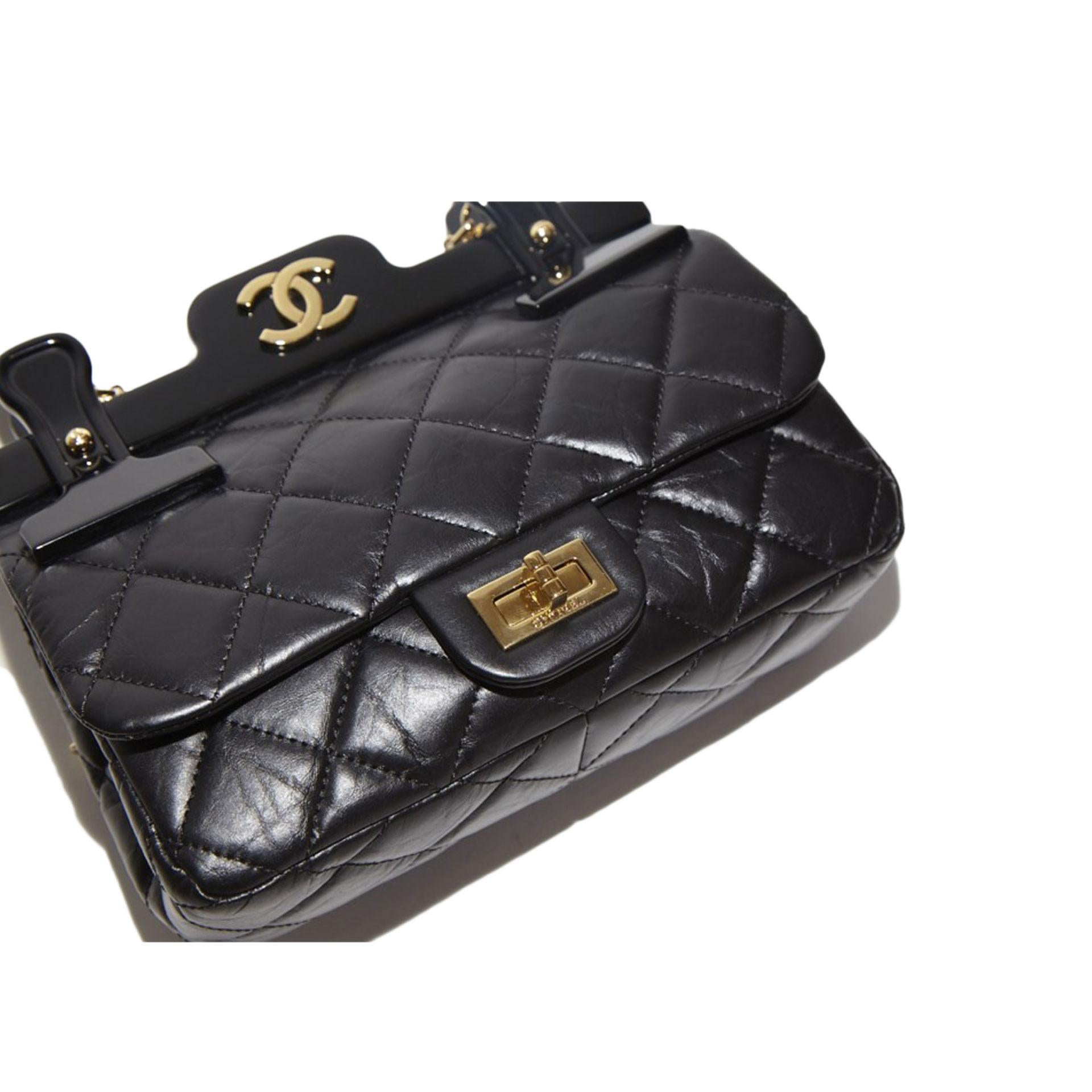 da uomo o donna Borsa Chanel 2.55 Reissue Hanger Small Mini Flap in vendita
