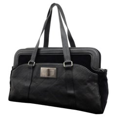 Chanel 2.55 Reissue ( Rare ) Extra Large Quilted Duffle 223127Weekend/Travel Bag