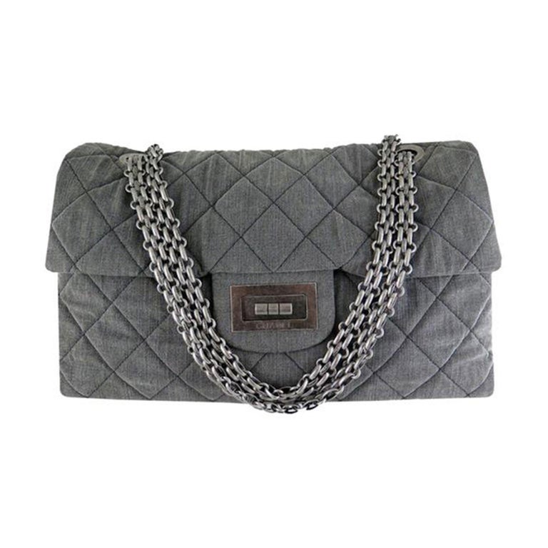Chanel 2.55 Reissue XXL Airlines Flap Travel Maxi Quilted Maxi Shoulder Bag