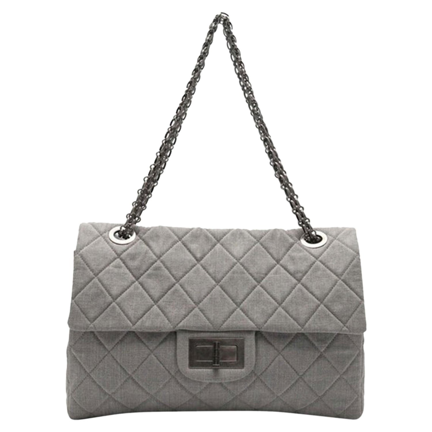 Chanel Paris-Dallas Bandana Medium Blue and Beige Quilted Classic Flap  Canvas Bag For Sale at 1stDibs