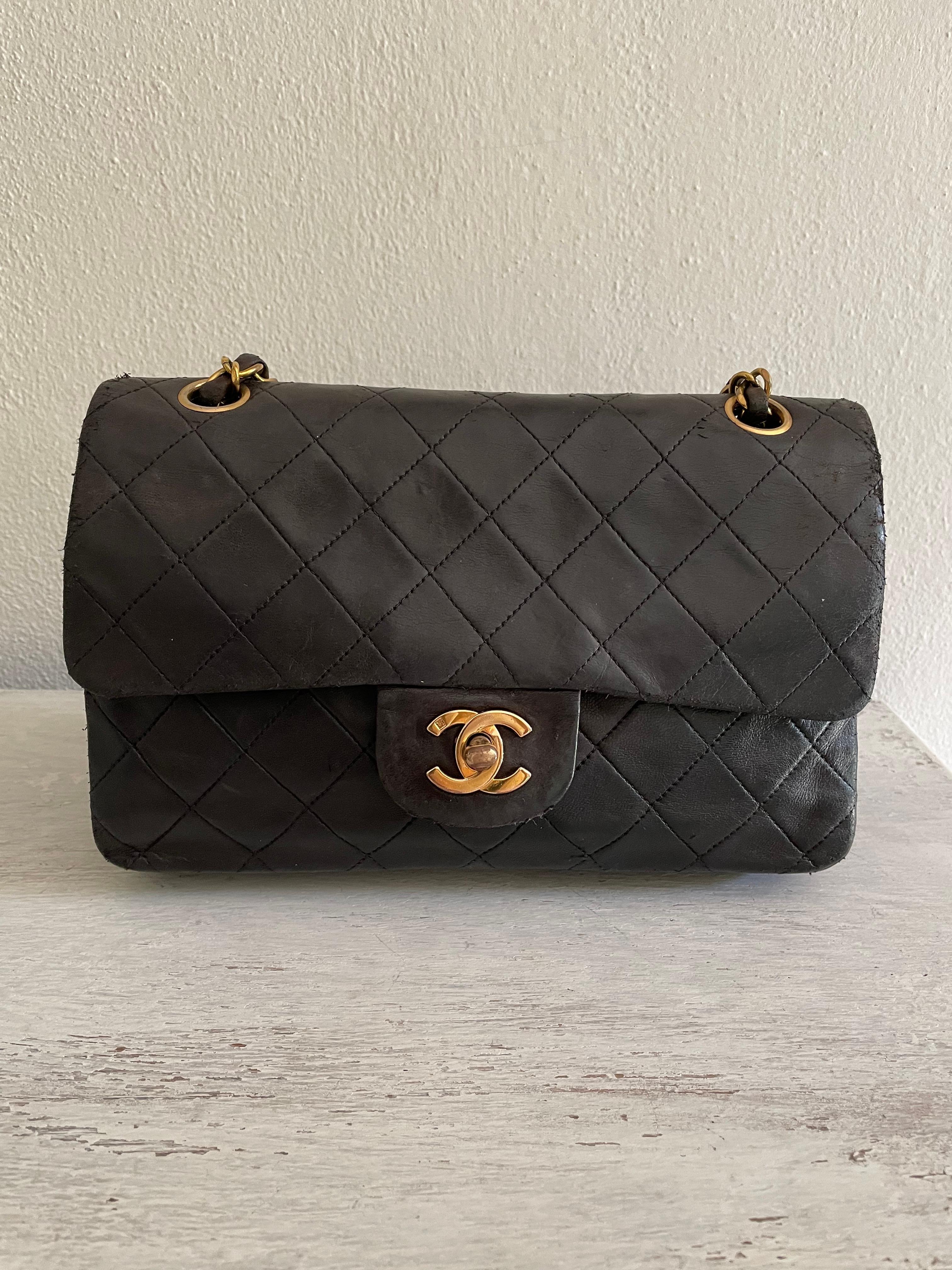 Chanel timeless vintage bag clearance