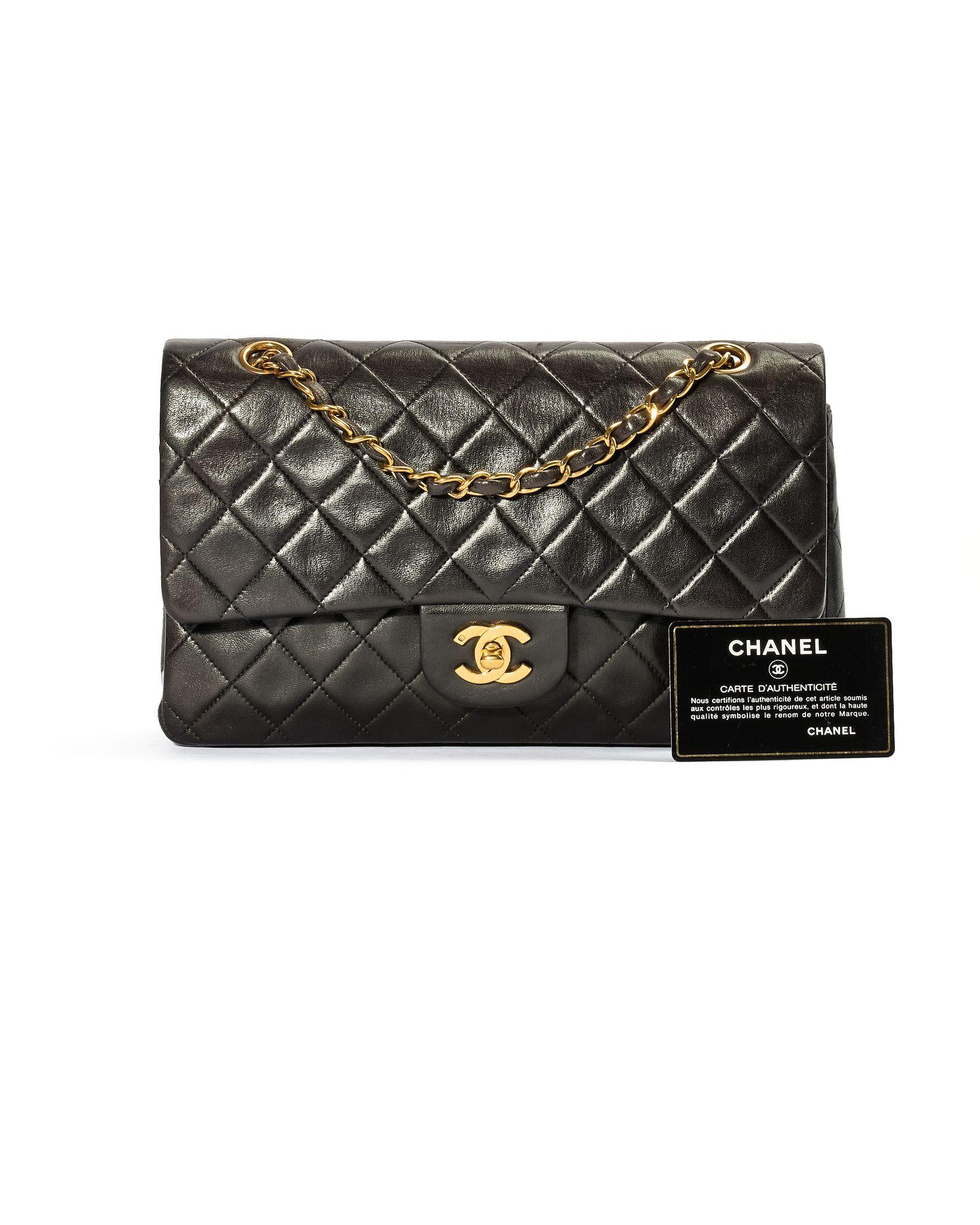 Chanel 2.55 Timeless Vintage Schwarz (Black) im Angebot