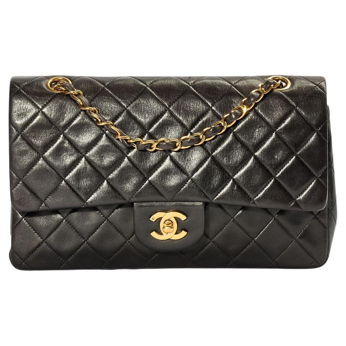 Chanel 2.55 Timeless Vintage Schwarz im Angebot